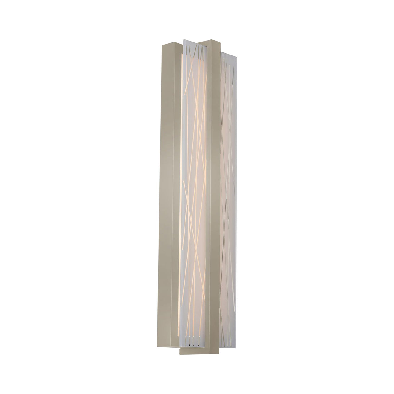 Gallery LED Wall Light in Satin Nickel (20-Inch/120V-277V).