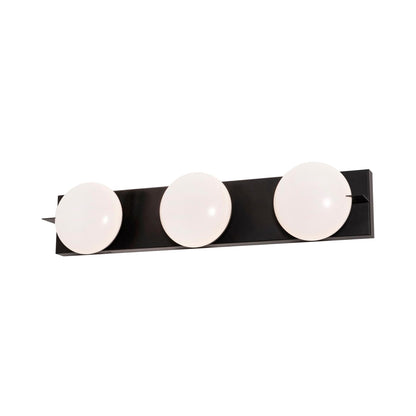 Gates LED Bath Vanity Light in Black.