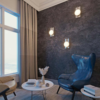 Gates LED Wall Light in living room.