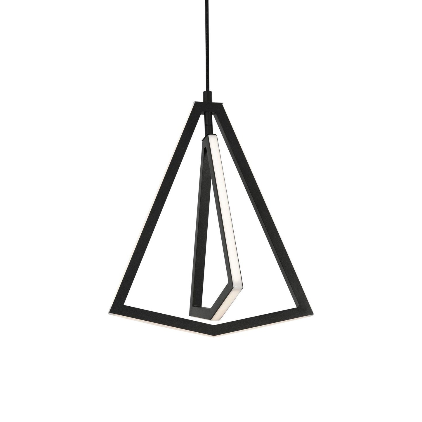 Gianna LED Mini Pendant Light in Black.