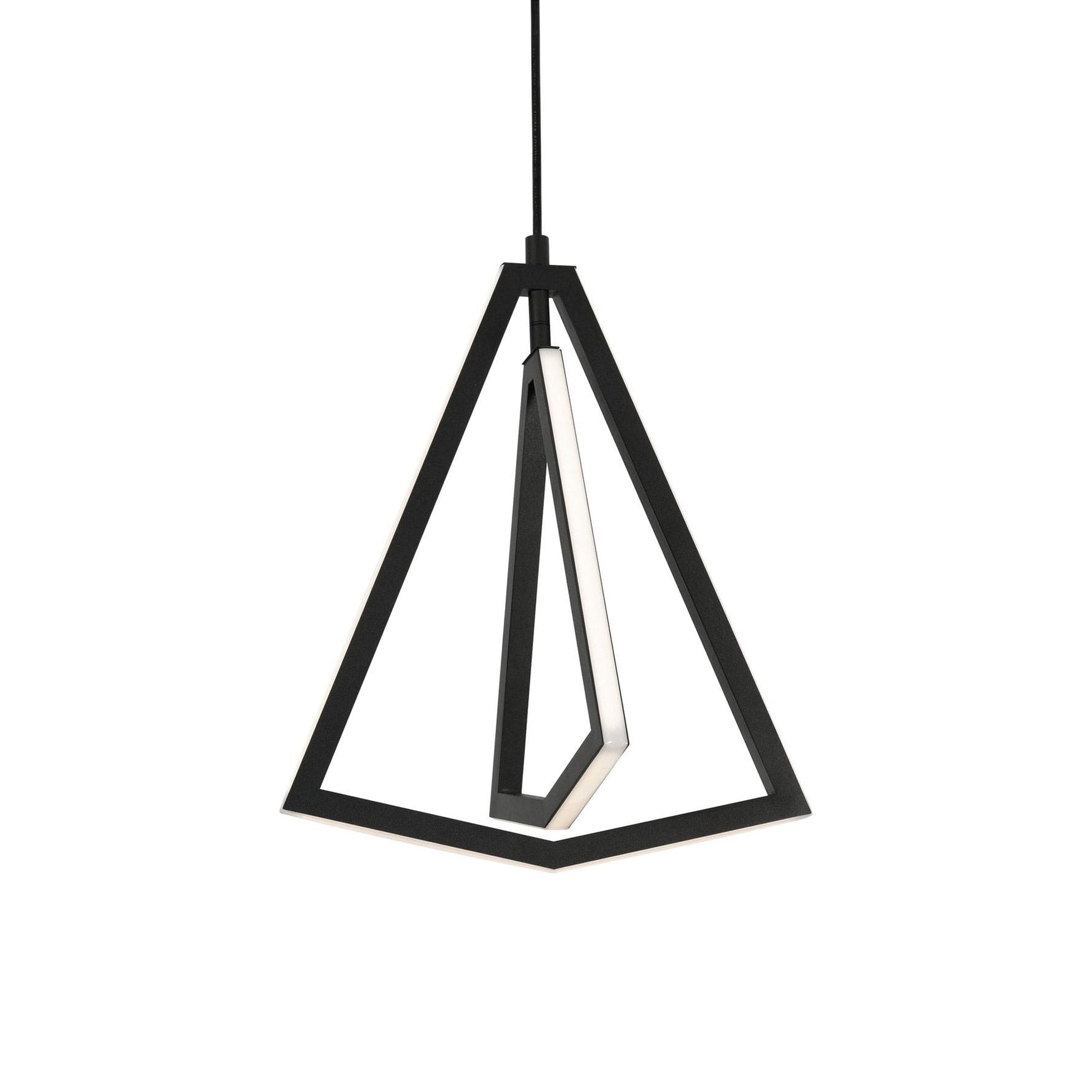 Gianna LED Mini Pendant Light in Black.