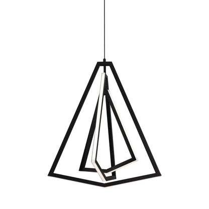 Gianna LED Pendant Light in Black.