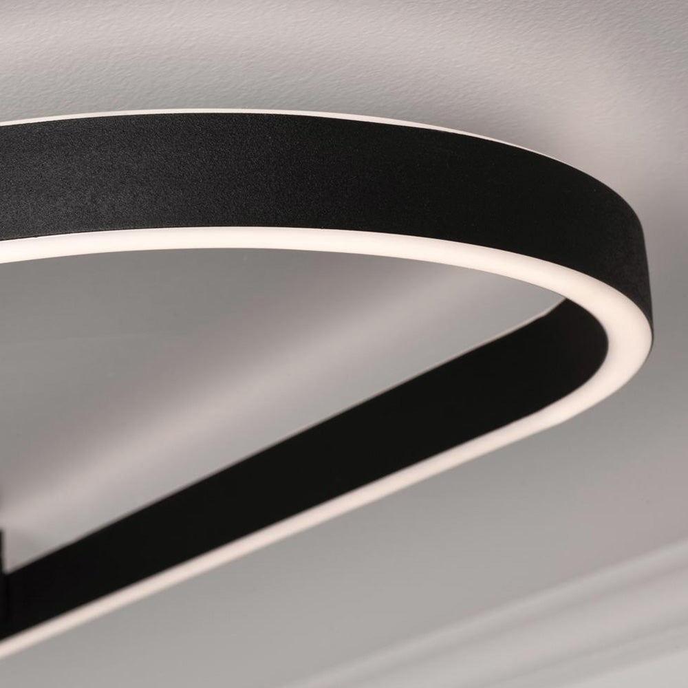 Glo Linear LED Flush Mount Ceiling Light in Detail.