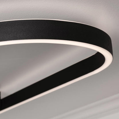 Glo Linear LED Flush Mount Ceiling Light in Detail.