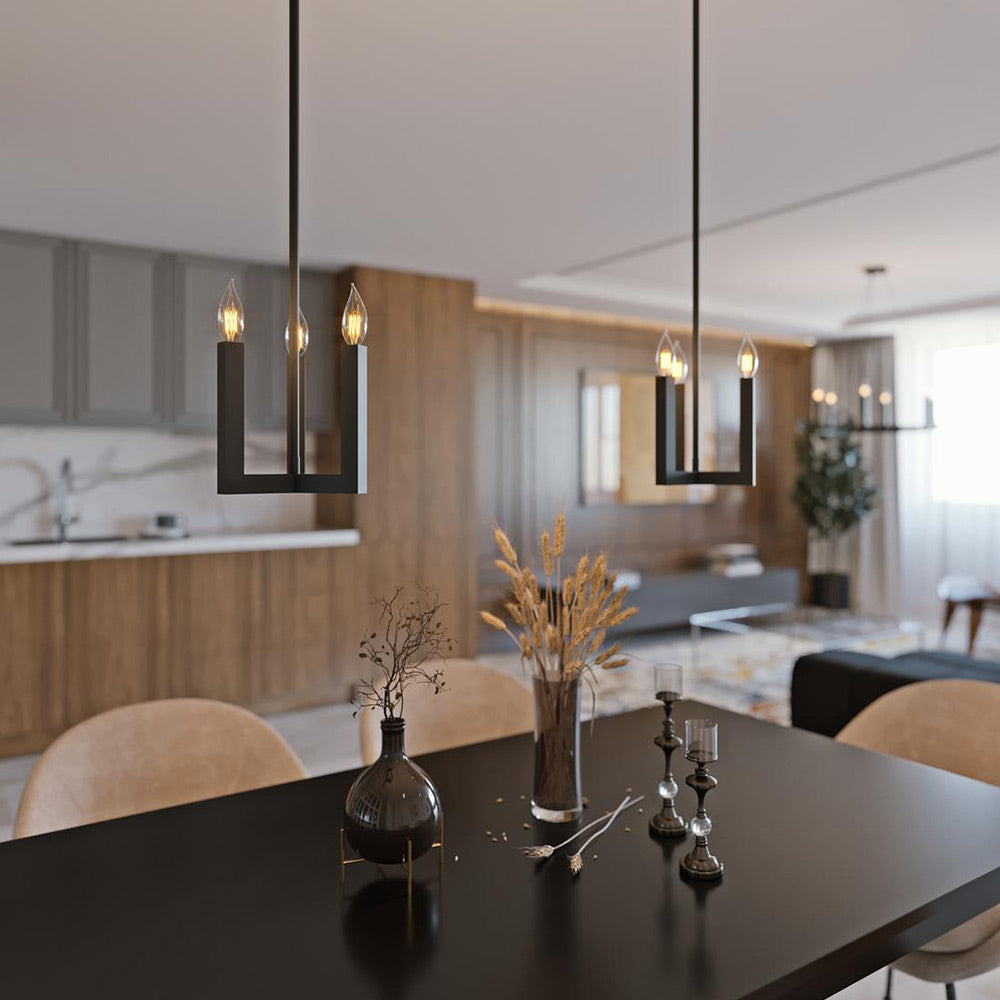 Grace Mini Pendant Light in dining room.