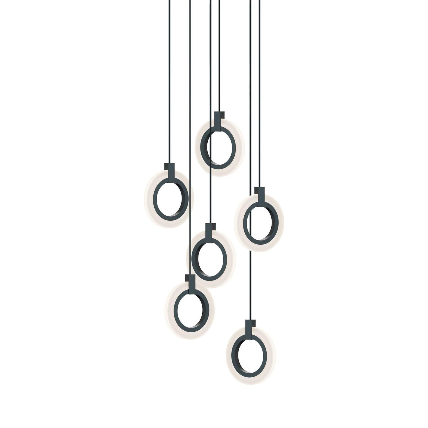 Halo LED Round Pendant Light.