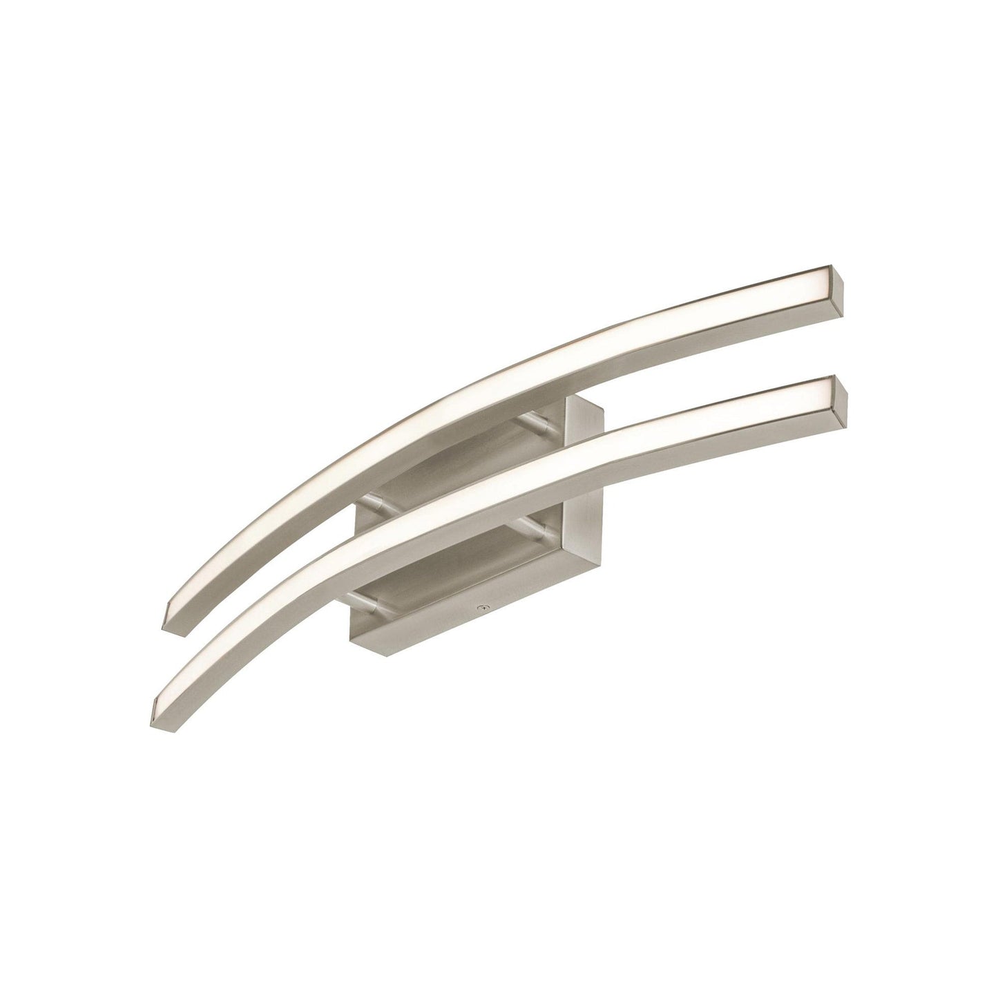 Harper LED Bath Vanity Light in Satin Nickel (24.75-Inch).