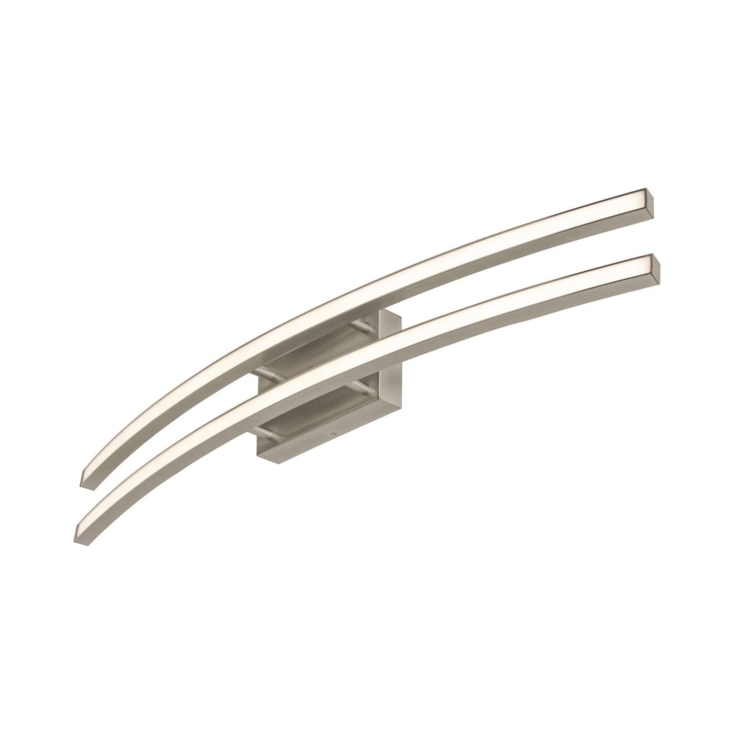 Harper LED Bath Vanity Light in Satin Nickel (36.38-Inch).