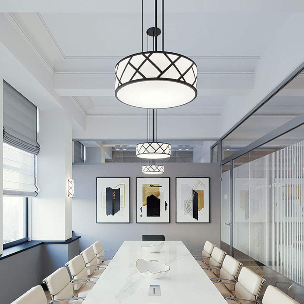 Haven LED Pendant Light in office.