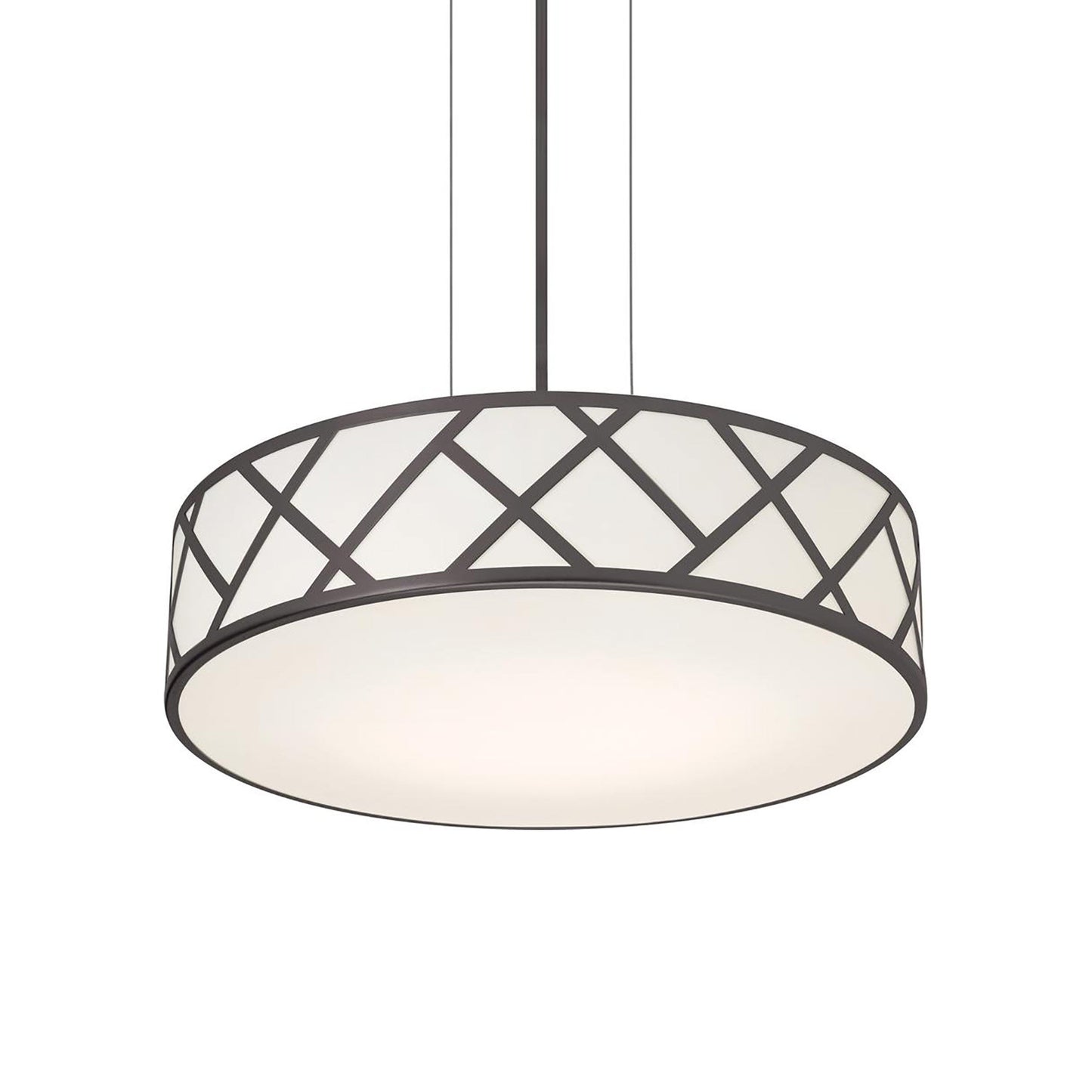 Haven Pendant Light in Black (16.75-Inch).
