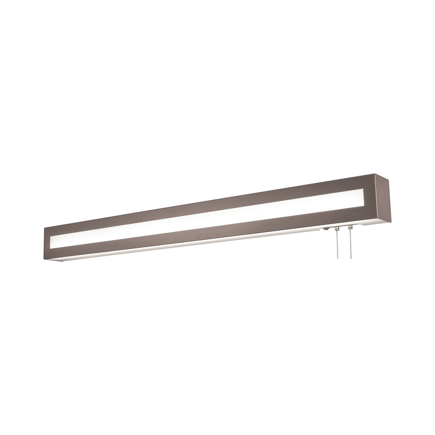 Hayes LED Overbed Wall Light in Oil-Rubbed Bronze (48.75-Inch).