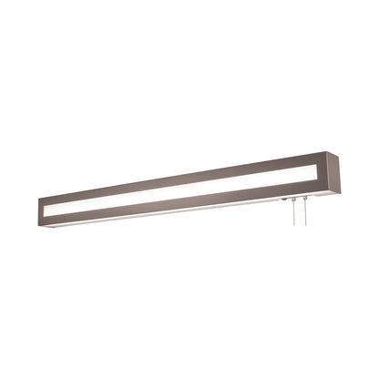 Hayes LED Overbed Wall Light in Oil-Rubbed Bronze (48.75-Inch).