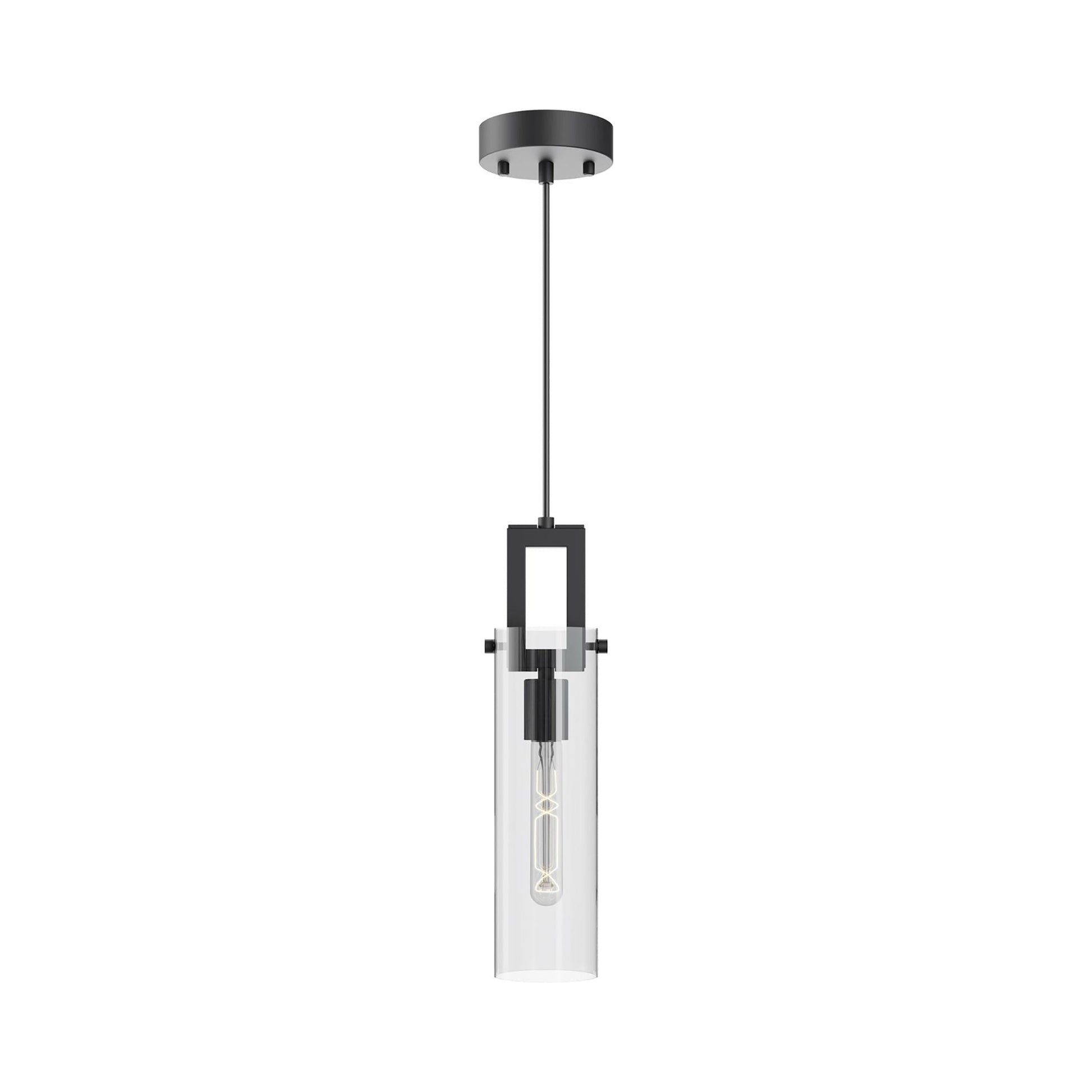 Houston Pendant Light in Black.