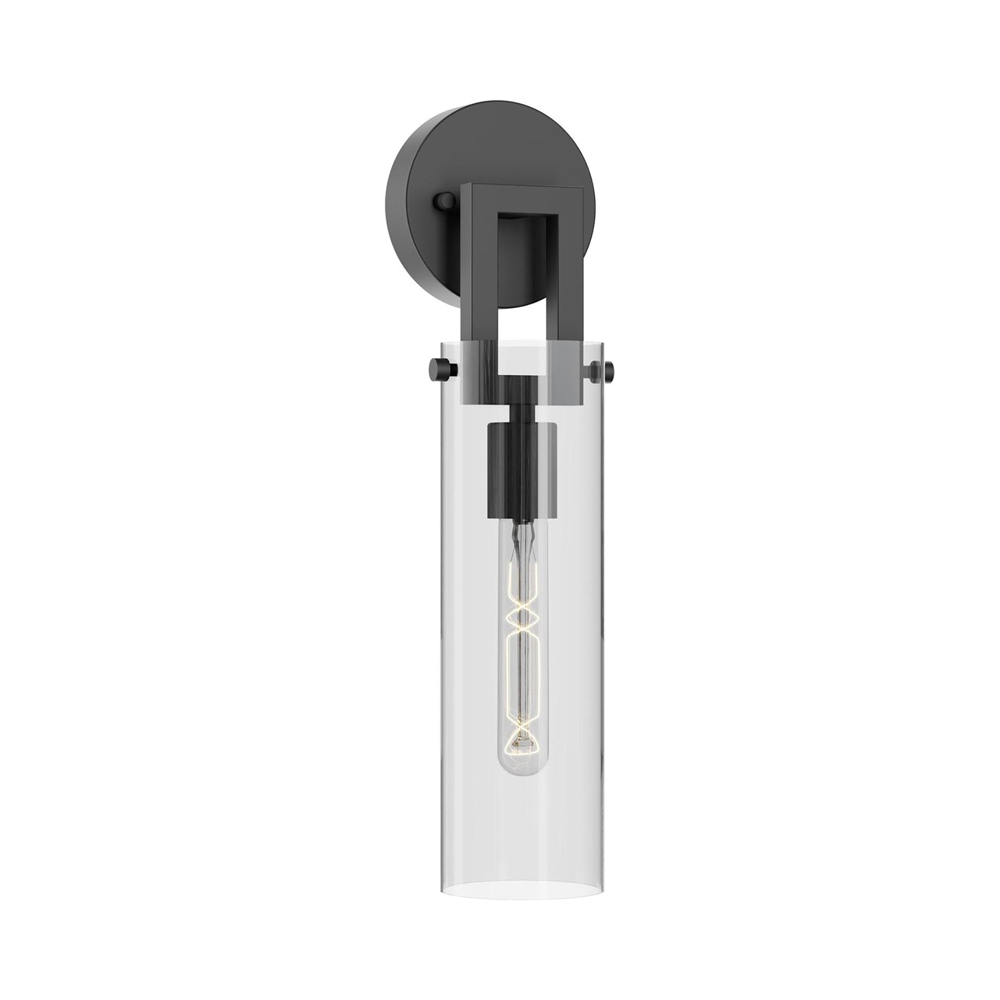 Houston Wall Light in Black.