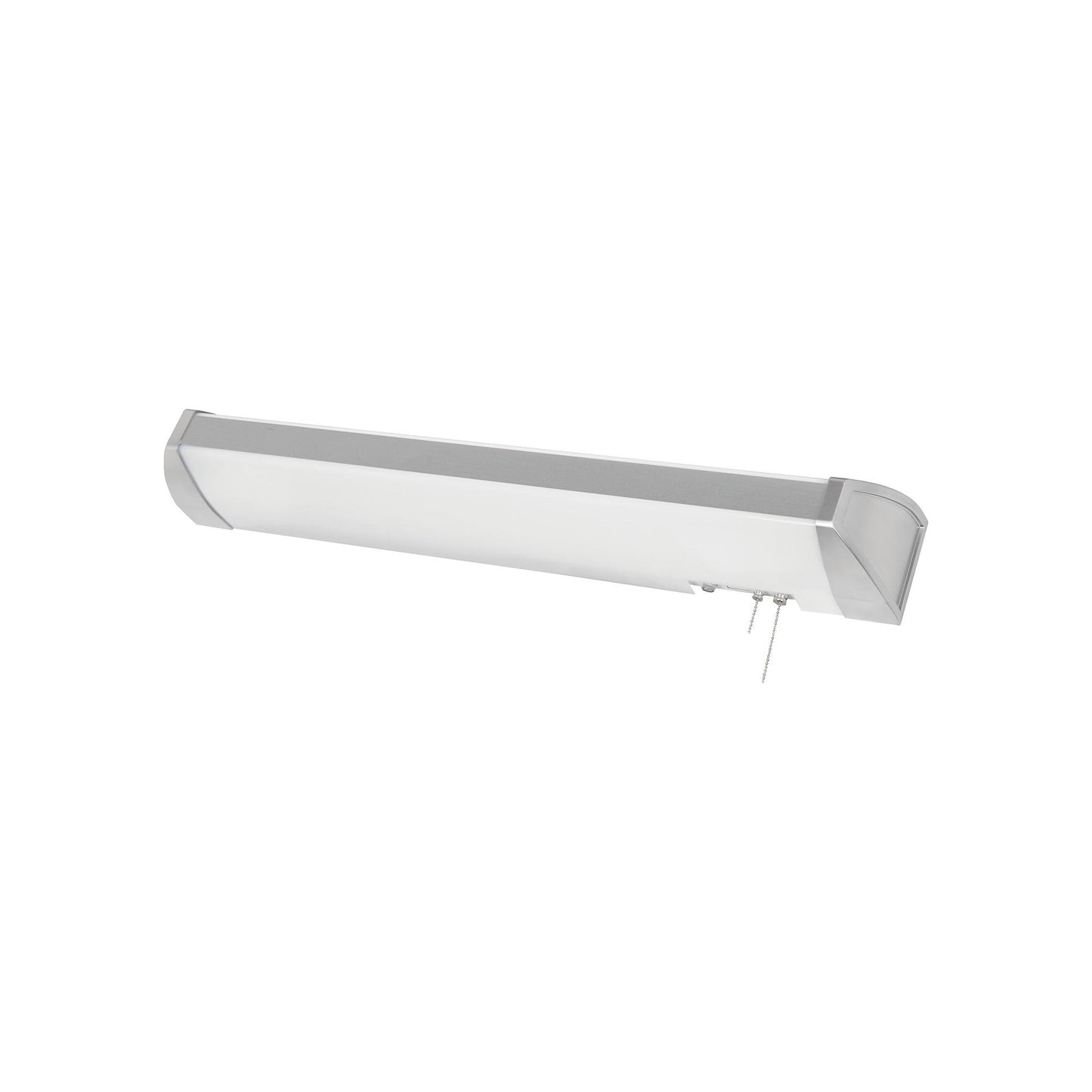 Ideal LED Overbed Wall Light in Brushed Nickel (39.88-Inch).