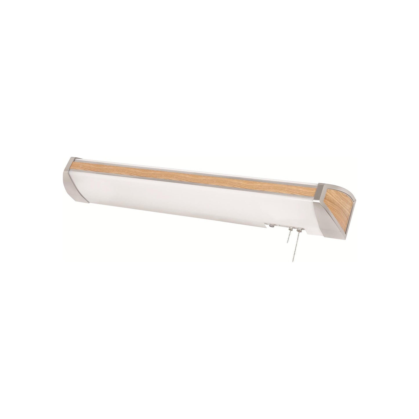 Ideal LED Overbed Wall Light in Light Oak (39.88-Inch).
