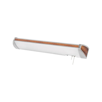 Ideal LED Overbed Wall Light in Mahogany (51.88-Inch).