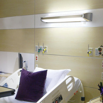 Ideal Overbed Wall Light in hospital.