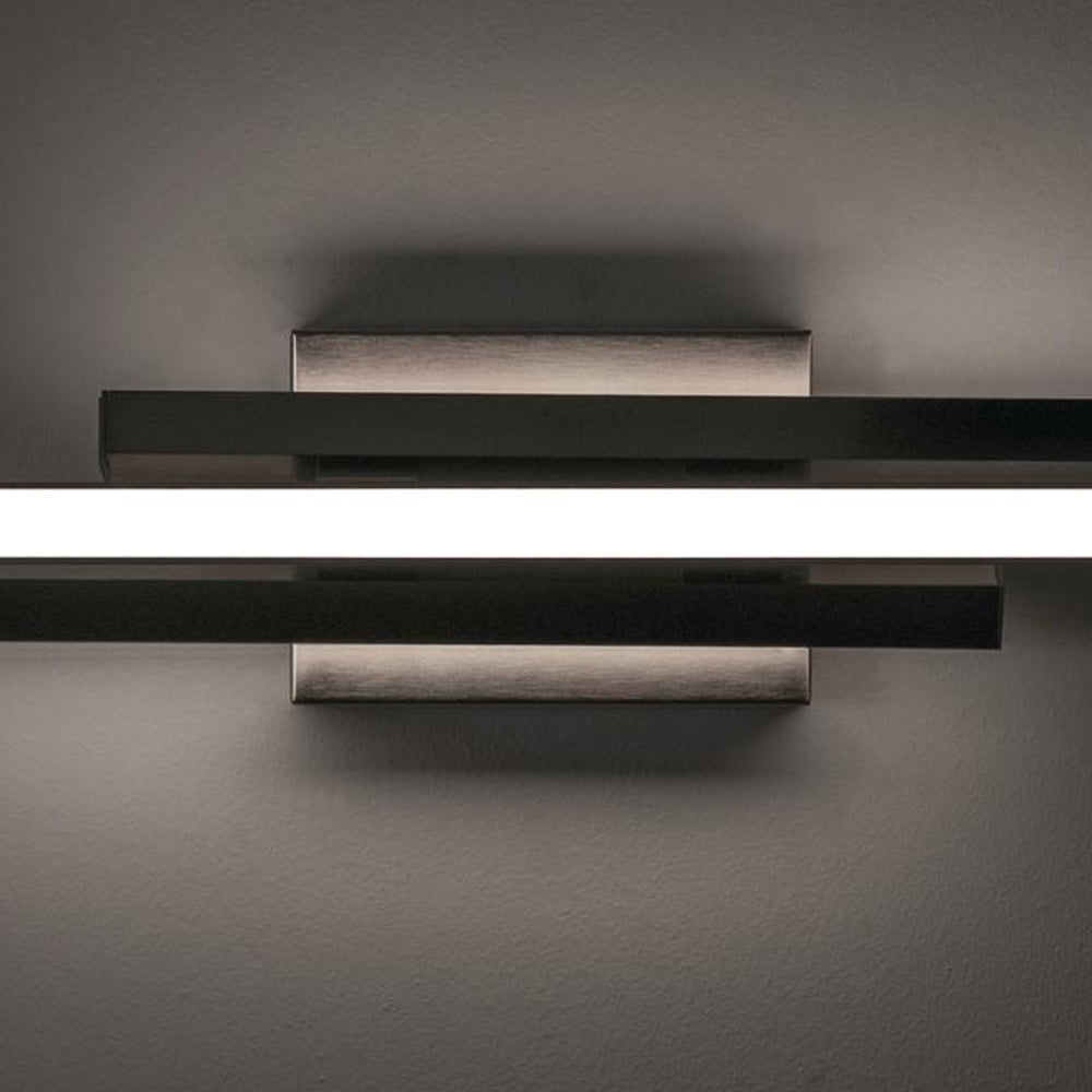 Indra LED Bath Vanity Light in Detail.