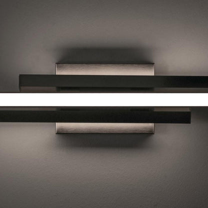 Indra LED Bath Vanity Light in Detail.