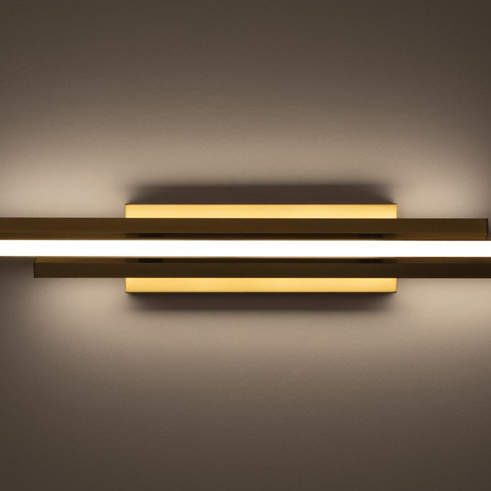 Indra LED Bath Vanity Light in Detail.