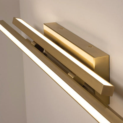 Indra LED Bath Vanity Light in Detail.