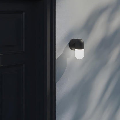 Irvine Outdoor LED Wall Light in Outside Area.
