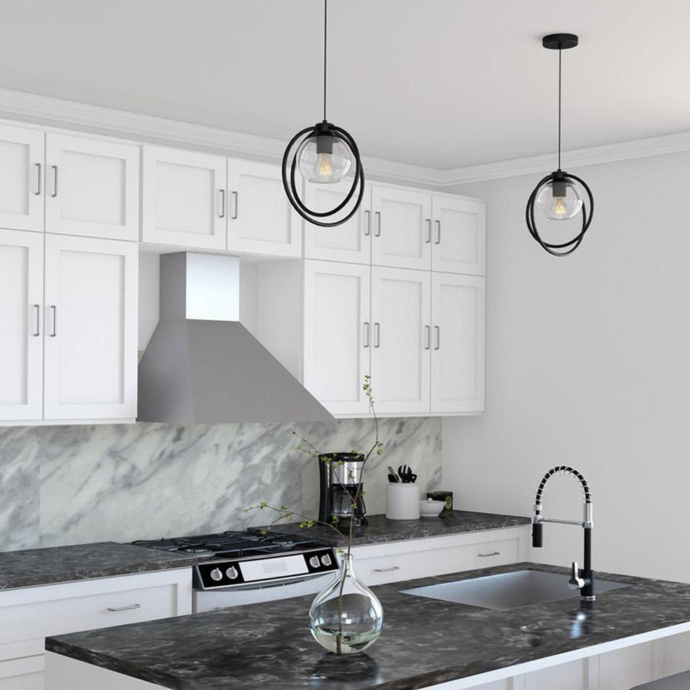 Jamie Pendant Light in kitchen.