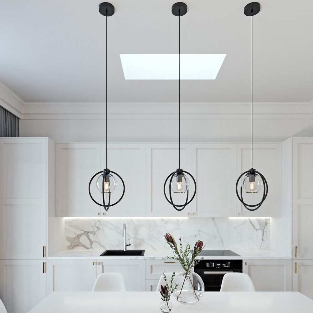 Jamie Pendant Light in kitchen.