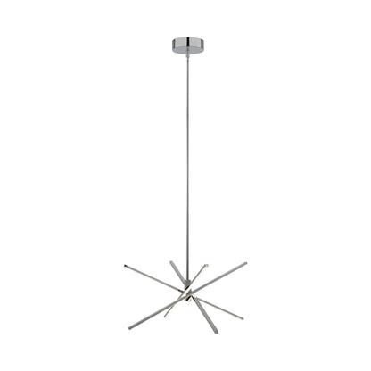 Jaxx LED Pendant Light in Polished Chrome.