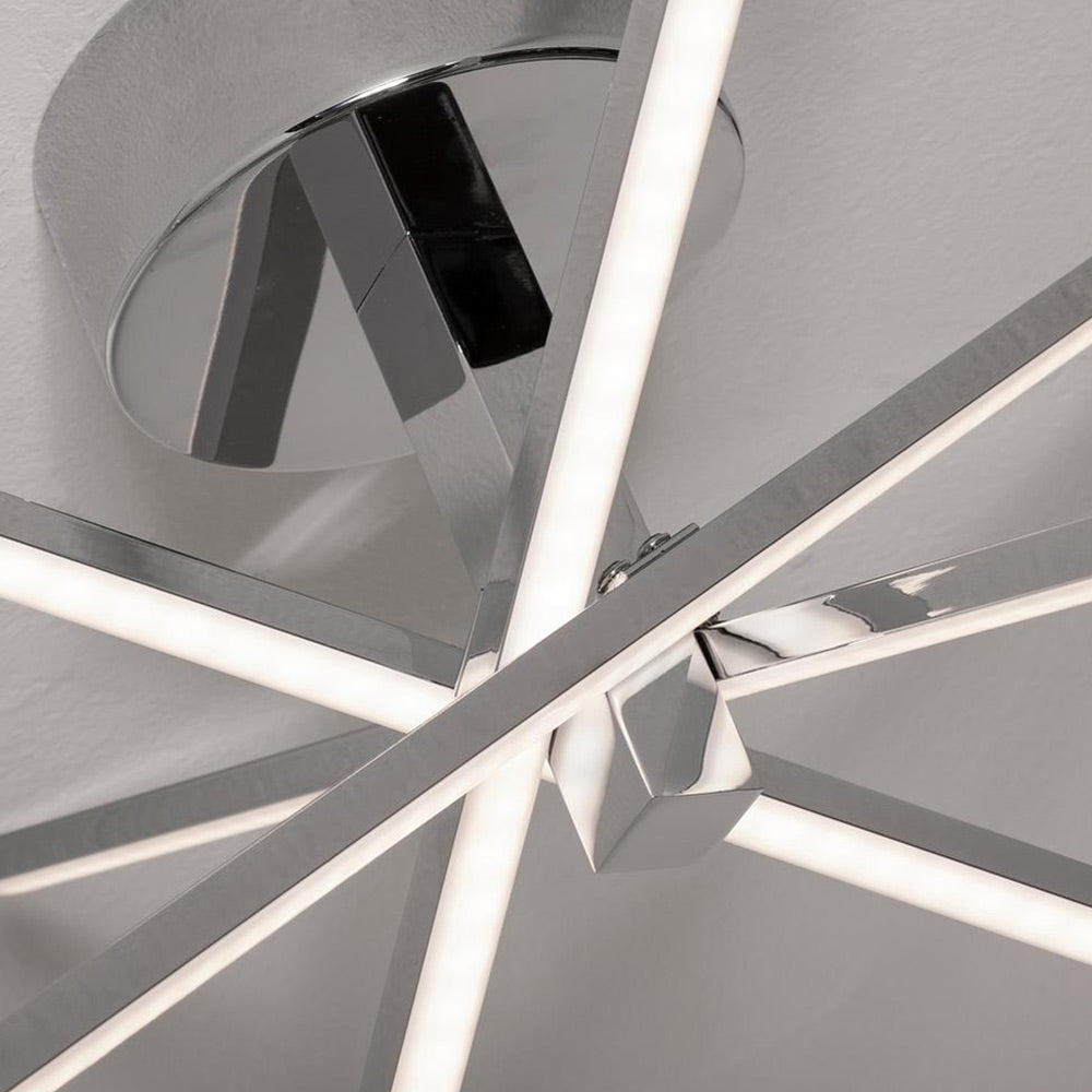Jaxx LED Semi Flush Mount Ceiling Light in Detail.