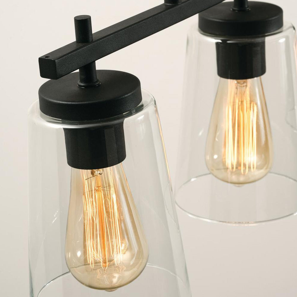 Joanna Linear Pendant Light in Detail.