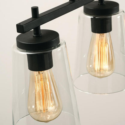 Joanna Linear Pendant Light in Detail.