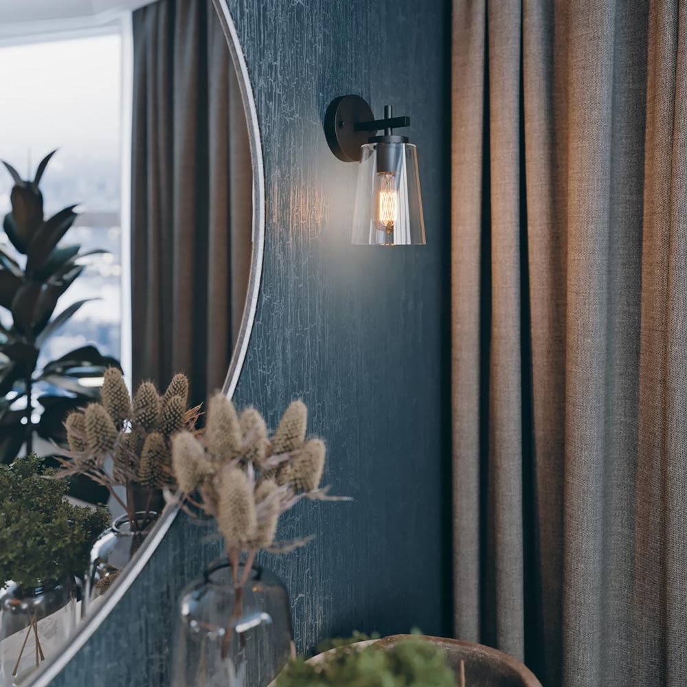 Joanna Wall Light in living room.