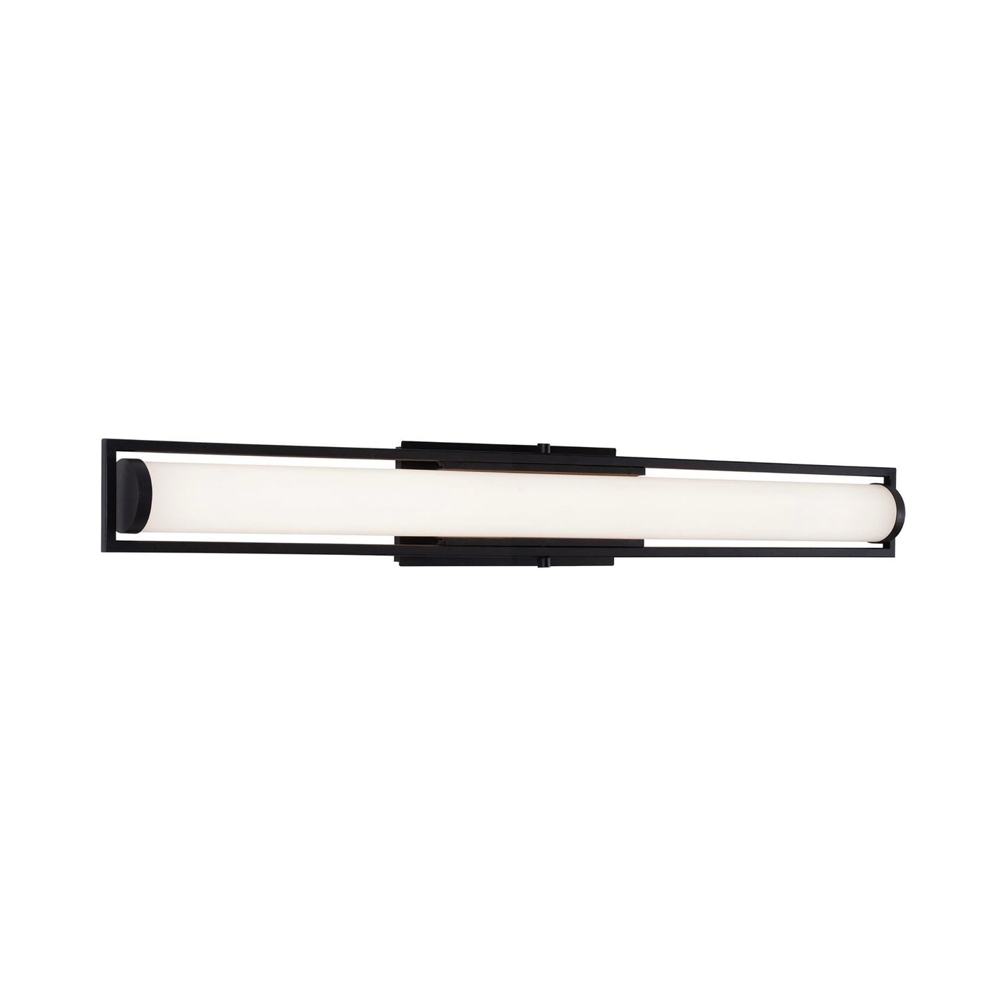 Jordan LED Bath Vanity Light in Black (36-Inch).