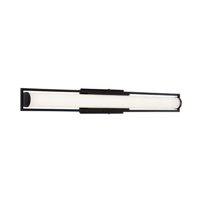 Jordan LED Bath Vanity Light in Black (36-Inch).
