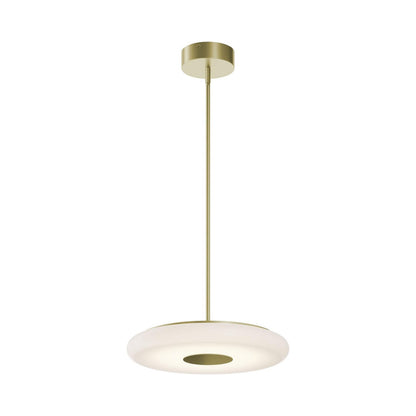 June LED Pendant Light in Light Antique Brass.
