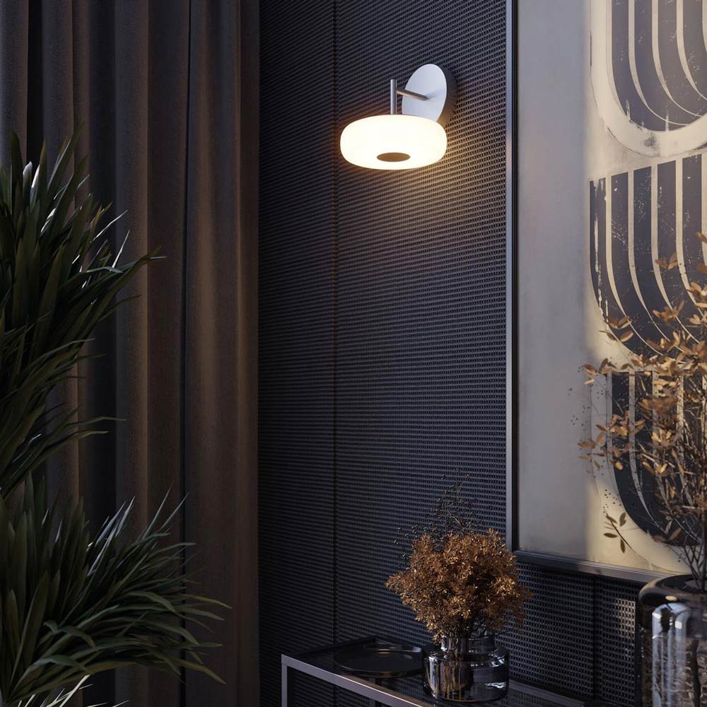 June LED Wall Light in living room.