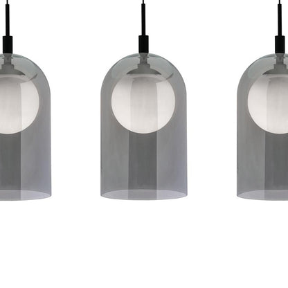 Kiran LED Linear Pendant Light in Detail.