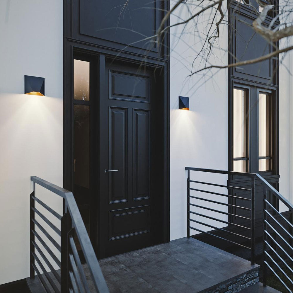 Kylo Outdoor LED Wall Light in Outside Area.