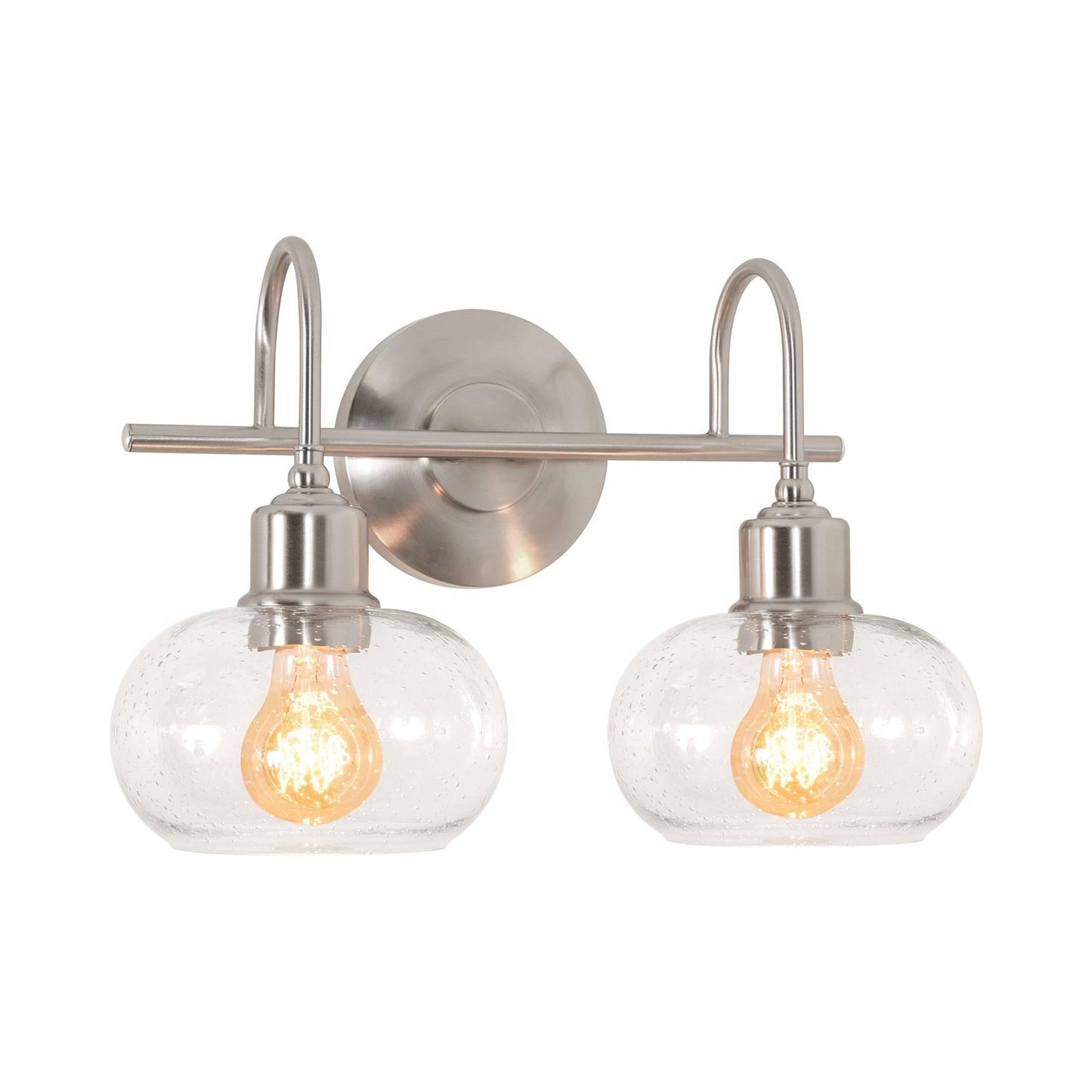 Laney Bath Vanity Light in Satin Nickel (2-Light).