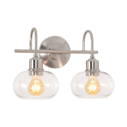 Laney Bath Vanity Light in Satin Nickel (2-Light).