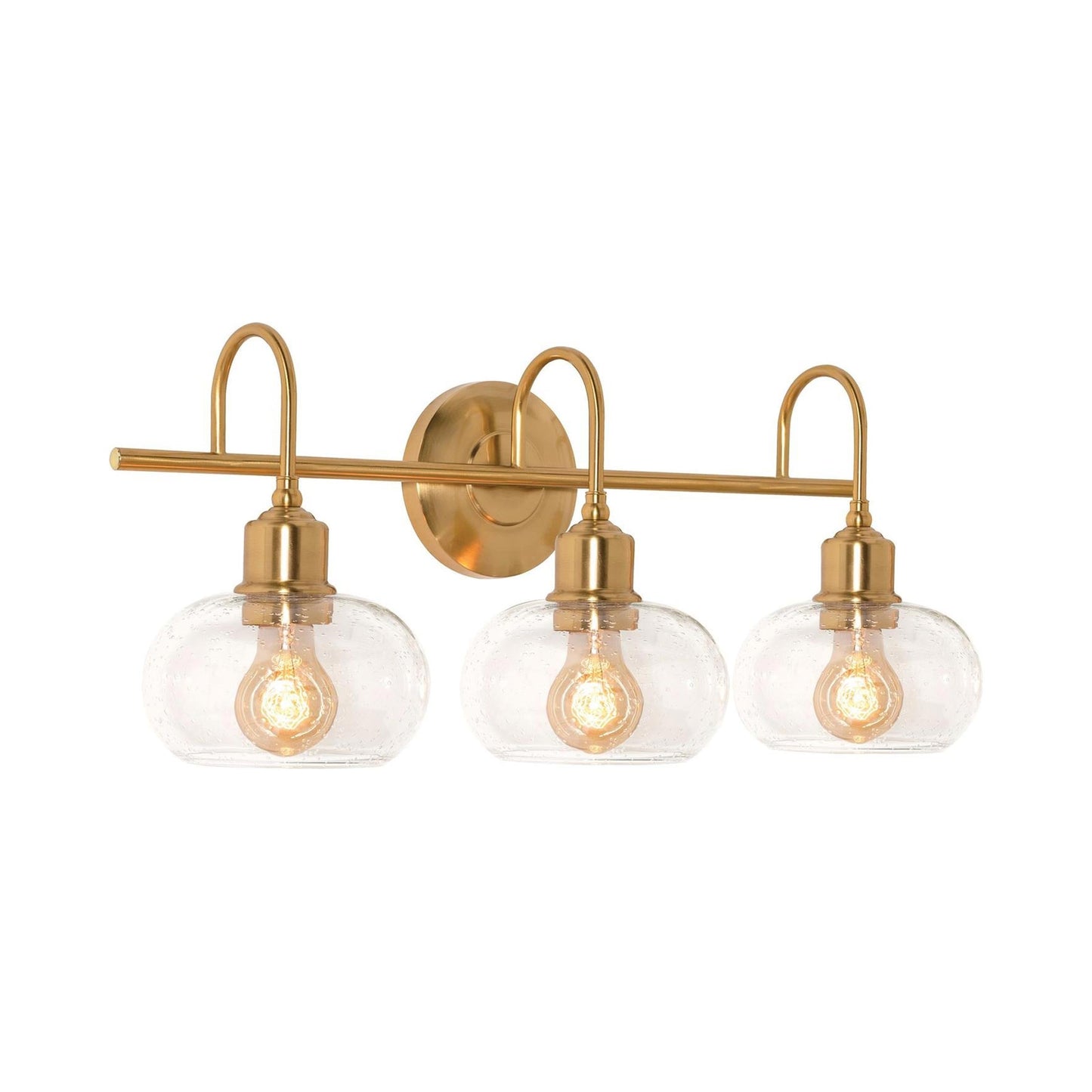 Laney Bath Vanity Light in Vintage Gold (3-Light).