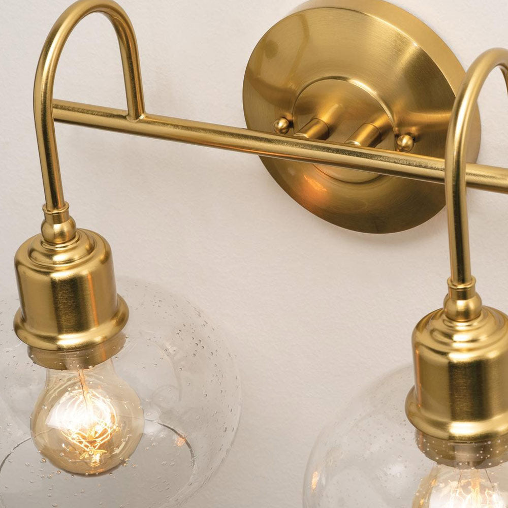 Laney Bath Vanity Light in Detail.