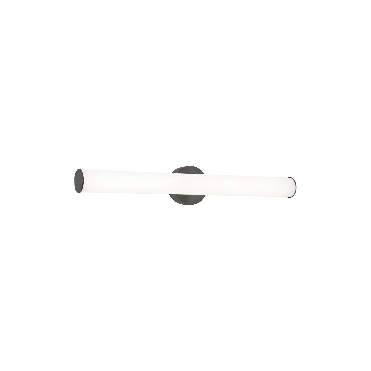 Leia LED Vanity Wall Light in Black (Small).