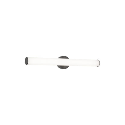 Leia LED Vanity Wall Light in Black (Small).