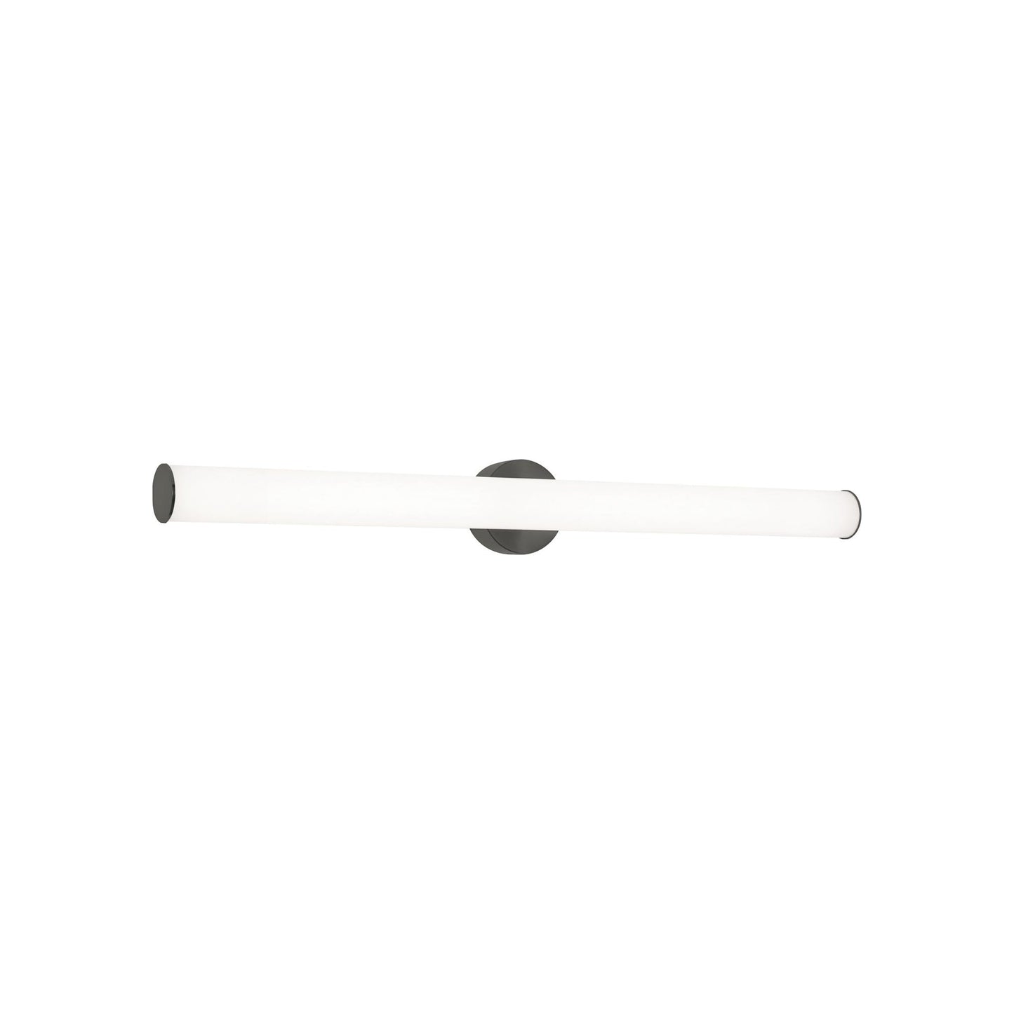 Leia LED Vanity Wall Light in Black (Medium).