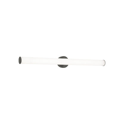 Leia LED Vanity Wall Light in Black (Medium).