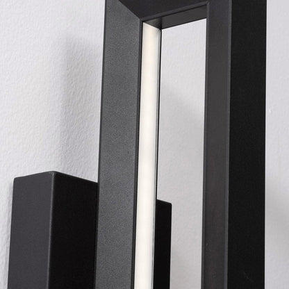 Liam Outdoor LED Wall Light in Detail.