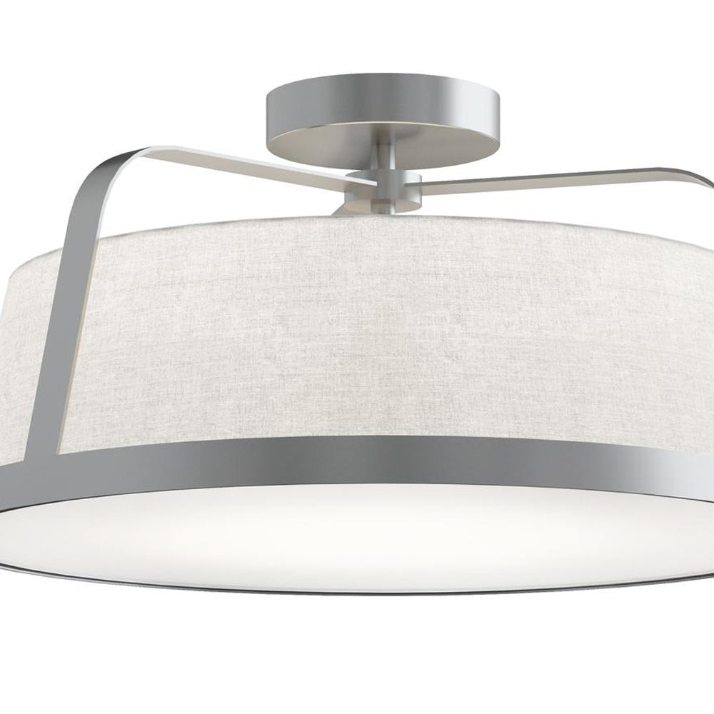 Lizzette Semi Flush Mount Ceiling Light in Detail.